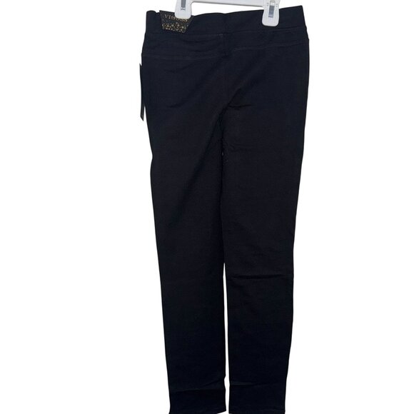 Vigoss Kids Black dog  Embroidered Leggings 10 - Picture 8 of 8